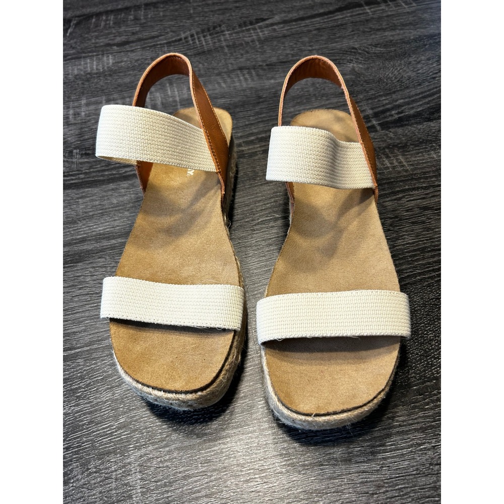 Unionbay Women's Pamela Espadrille Platform Wedge‎ Sandals Size 10M